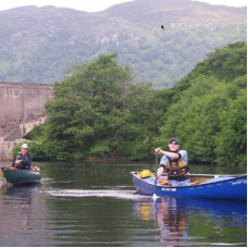 Canoeing in Stonehaven